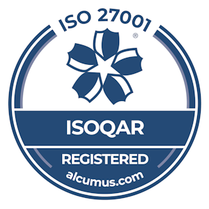 Seal Colour Alcumus ISOQAR 27001